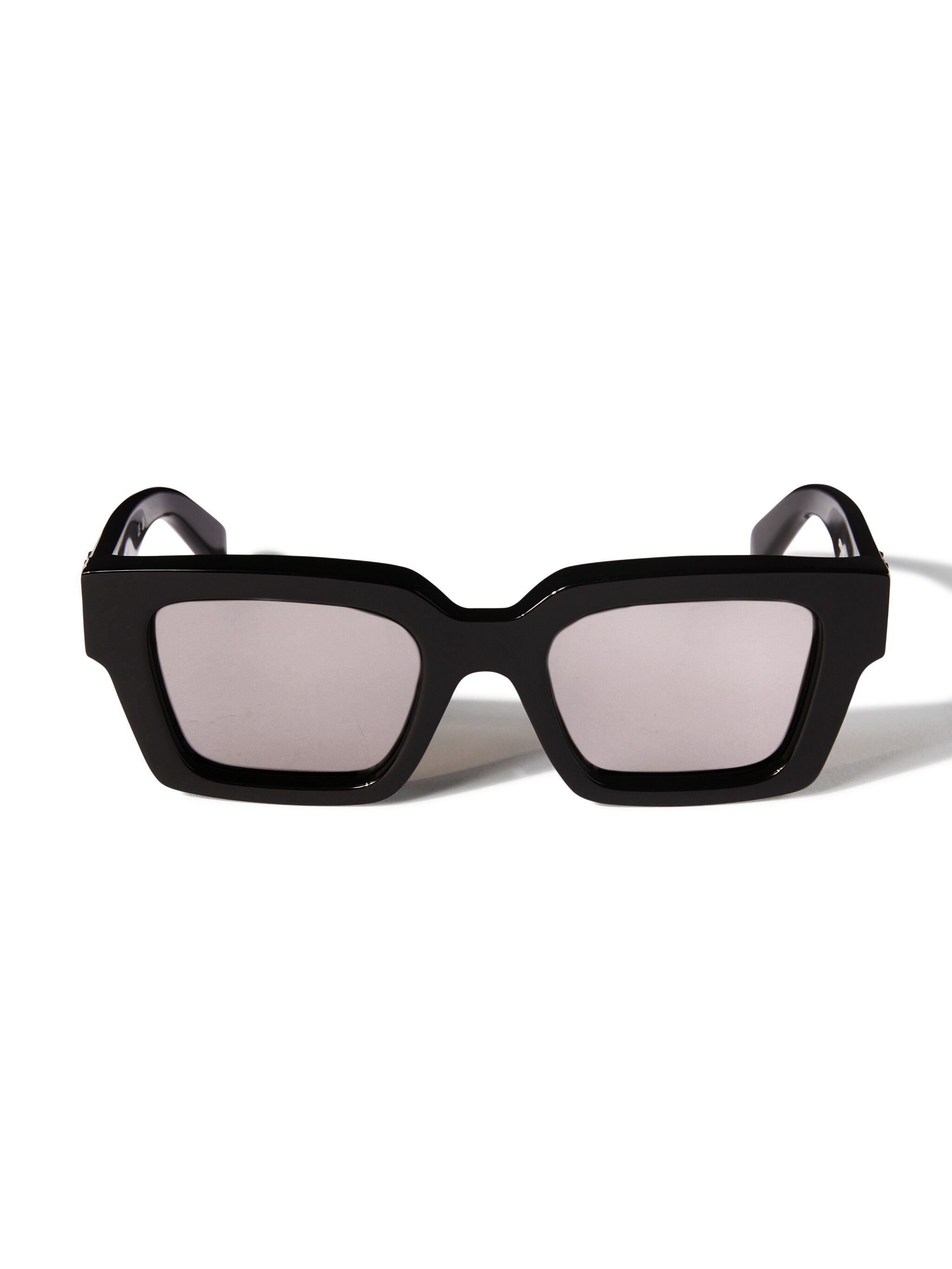 OFF WHITE Black/Dark Gray Virgil Sunglasses BLACK OERI008C99PLA004