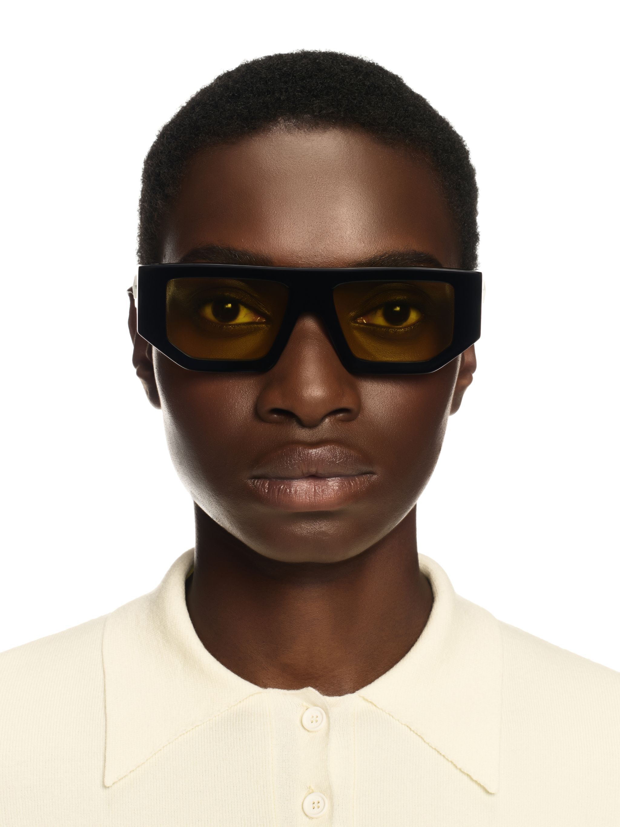 OFF WHITE Vancouver Sunglasses BLACK OERI13FC99PLA001