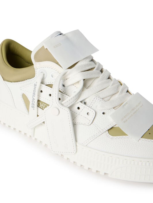 3.0 Off Court Low Top Sneakers OFF WHITE 3.0 Off Court Low Top Sneakers WHITE - GREY GREEN OMIA29KF25LEA001