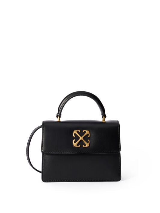 Jitney Baby Leather Bag OFF WHITE Jitney Baby Leather Bag BLACK - NO COLOR OWNP063C99LEA001