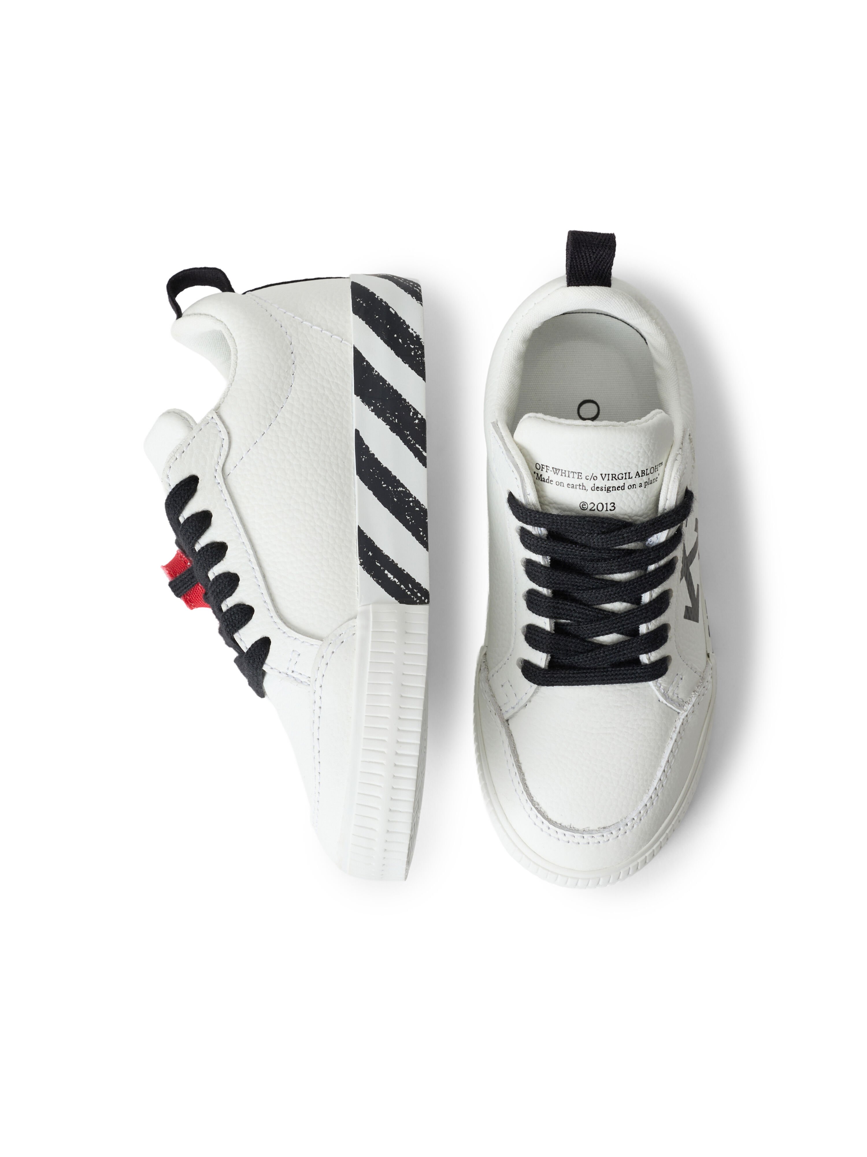 Vulcanized Low Sneakers OFF WHITE Vulcanized Low Sneakers WHITE/BLACK OF06139101