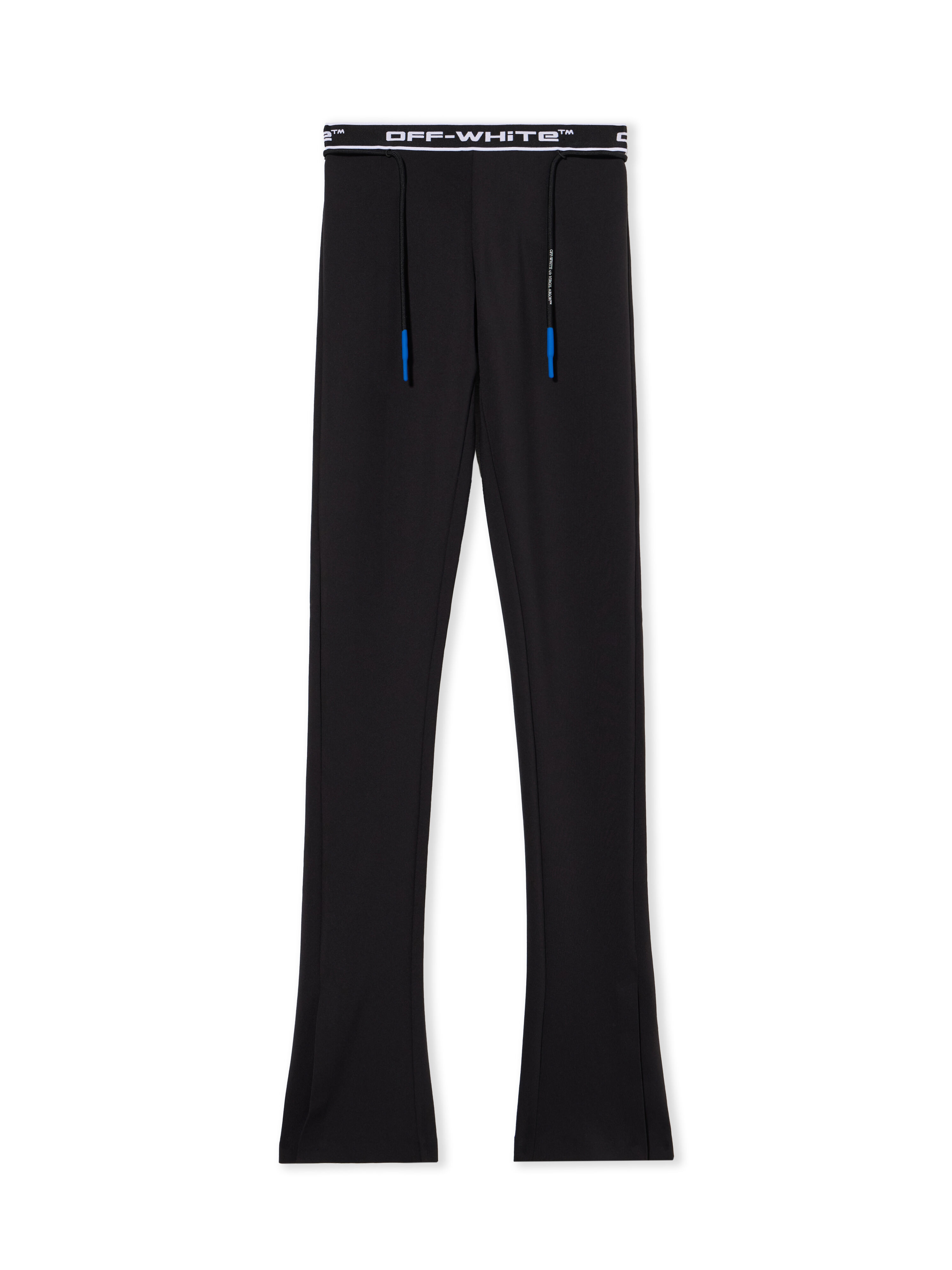 OFF WHITE Logoband Split Leggings BLACK - FUCHSIA OWVV01DF25JER001