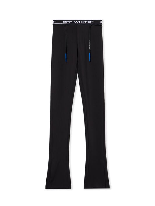 Logoband Split Leggings OFF WHITE Logoband Split Leggings BLACK - FUCHSIA OWVV01DF25JER001