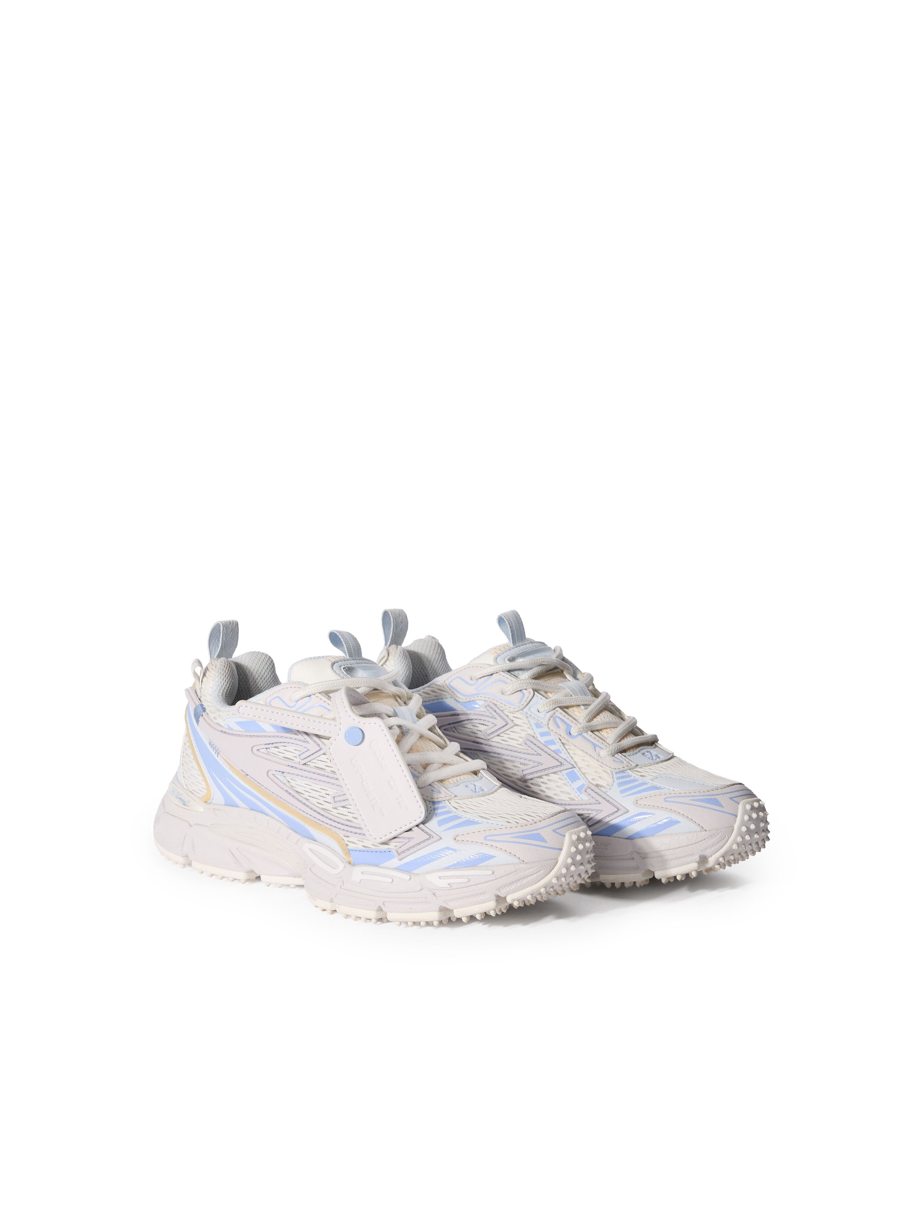 OFF WHITE Be Right Back Sneakers OPTICAL WHITE - LIGHT GREY OWIA289F25FAB001