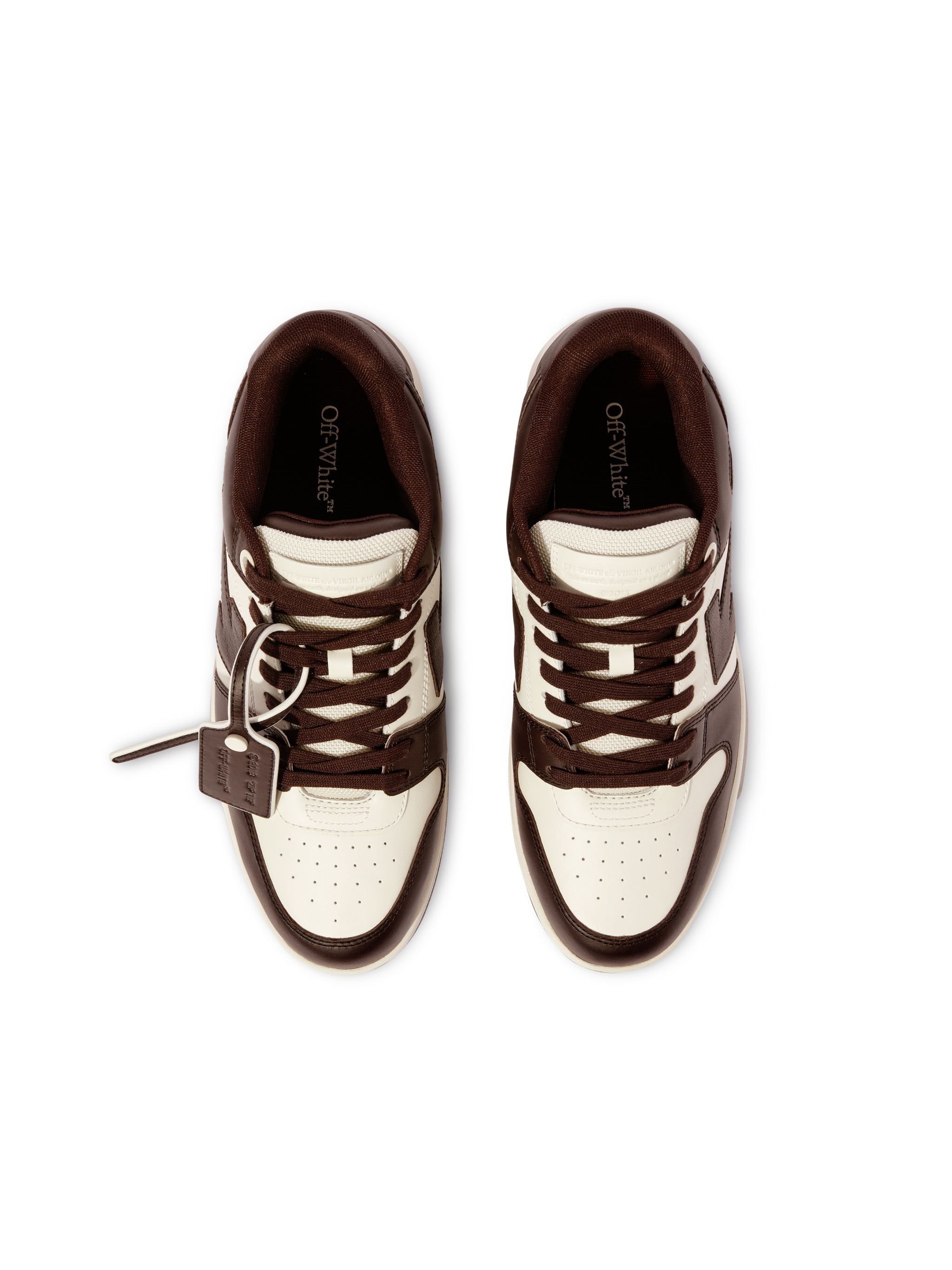 OFF WHITE Chocolate/Cream Out Of Office BROWN OMIA189S25LEA002