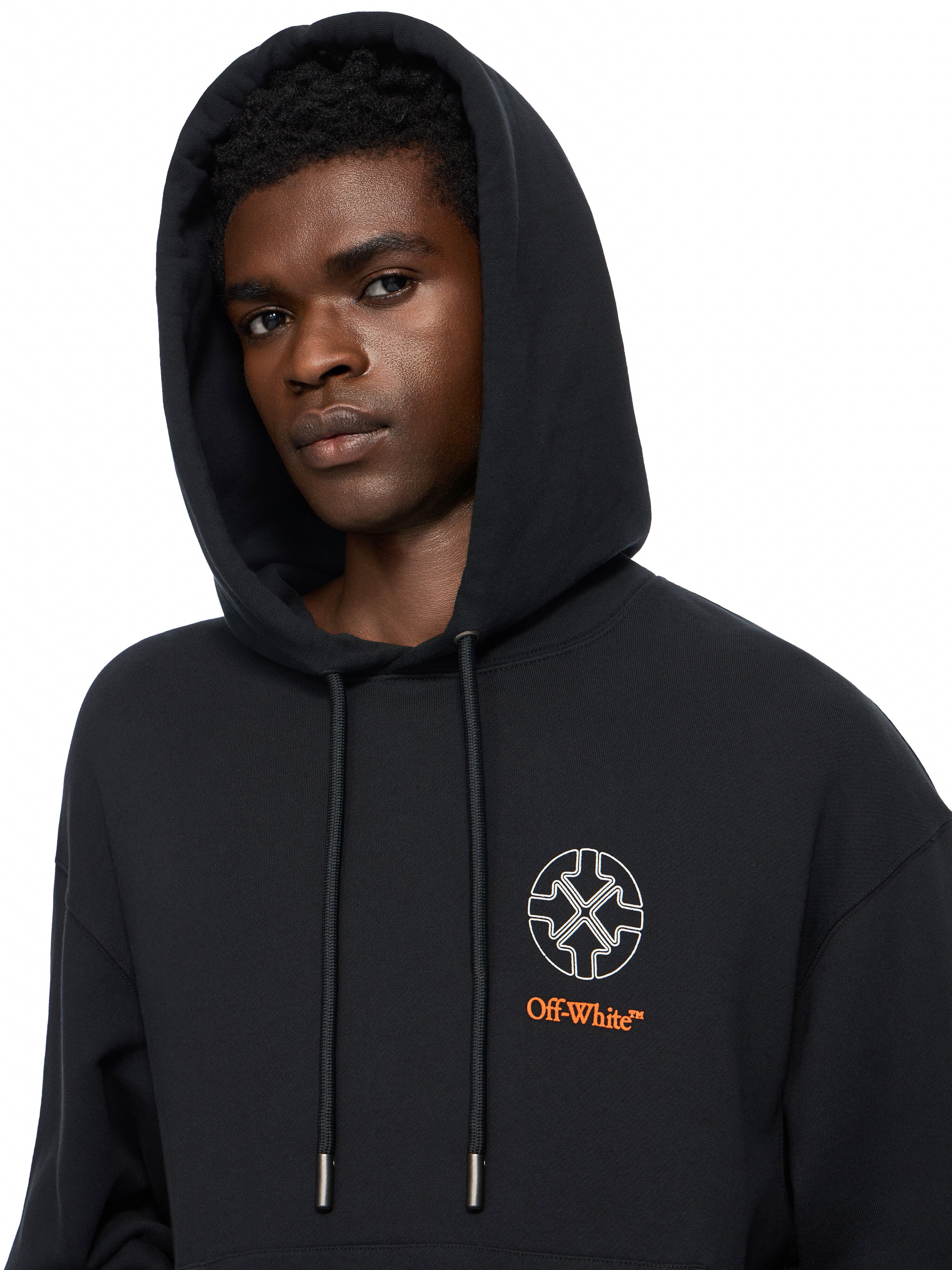 Off Line Regular Hoodie OFF WHITE Off Line Regular Hoodie BLACK 44MBB12NF26F00B