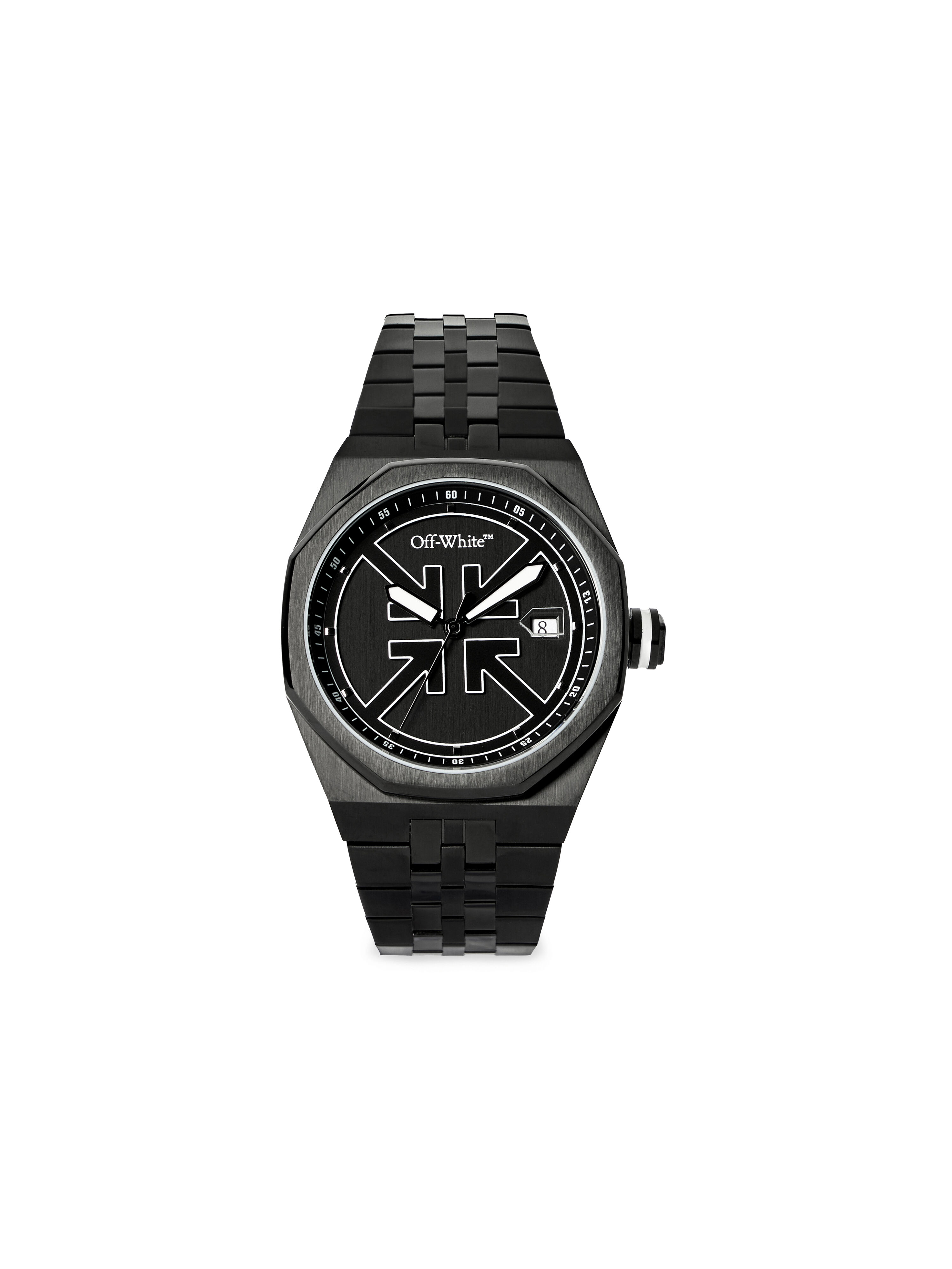 "No Grid" Watch OFF WHITE "No Grid" Watch Black OW1G007M