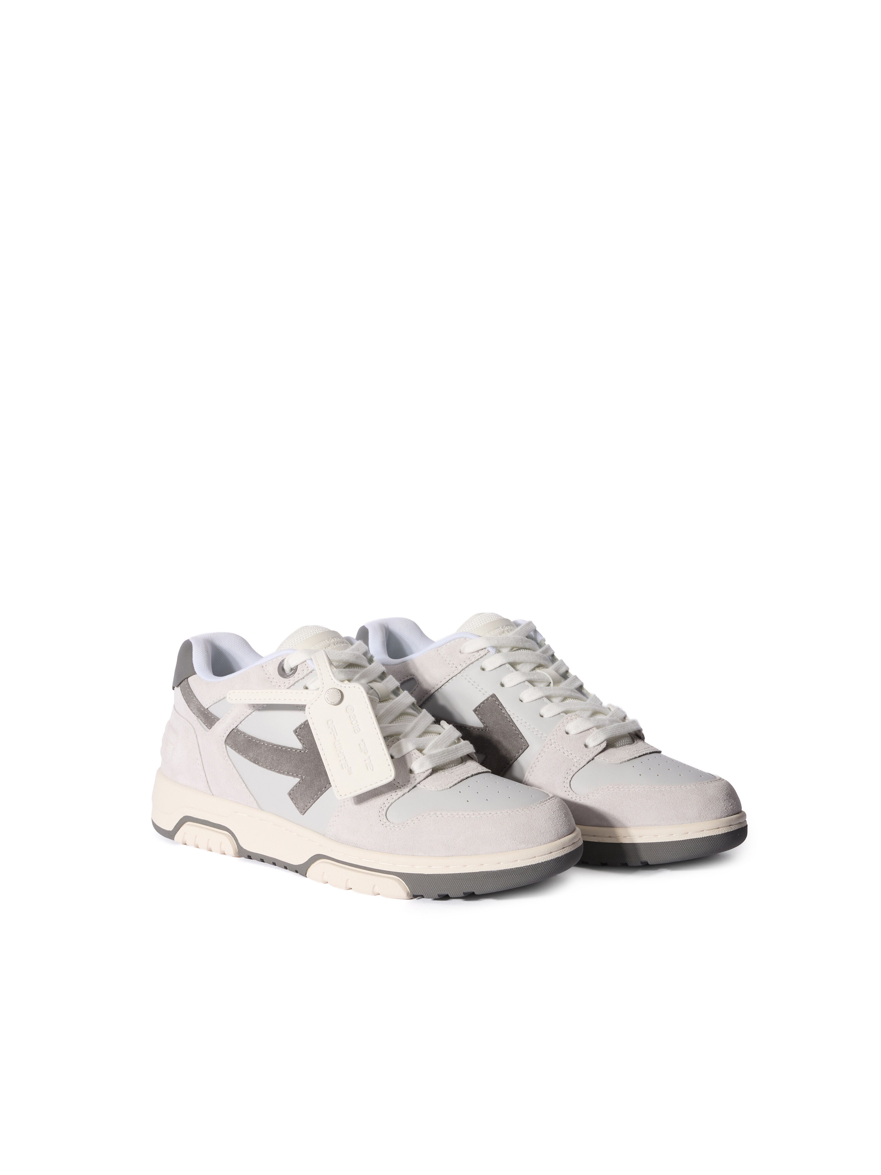 OFF WHITE Out Of Office Sneakers MEDIUM GREY - DARK GREY OMIA189F25LEA005