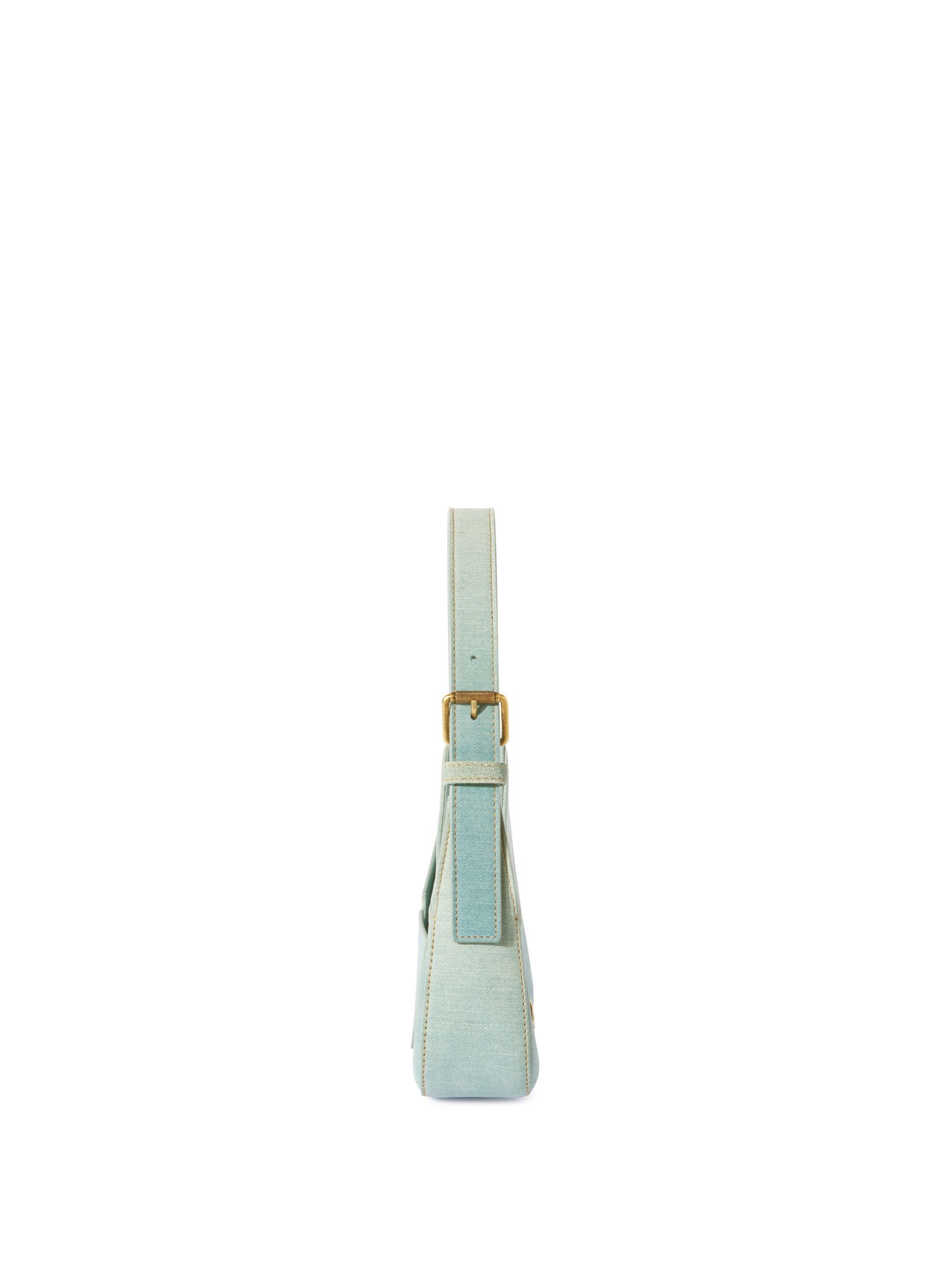 OFF WHITE Jitney Shoulder Denim Leather Light Blue BLUE OWNN18AS25LEA001