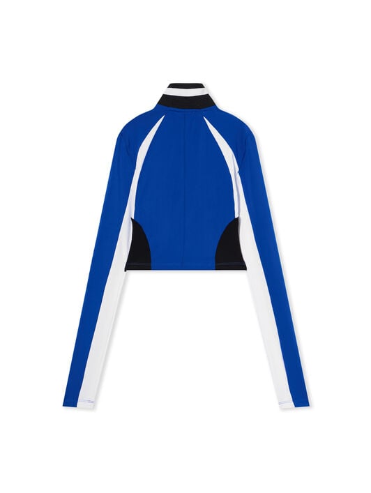 Tech Jer Serena Long-Sleeve Top OFF WHITE Tech Jer Serena Long-Sleeve Top ELECTRIC BLUE-WHITE OWAD27BF25JER001