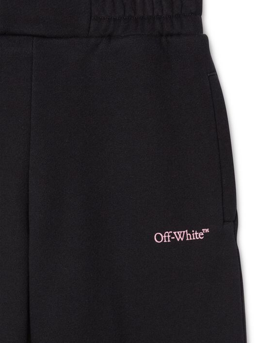 OFF WHITE schwarze hose mit weitem bein SCHWARZ OGCH00AF24FLE001