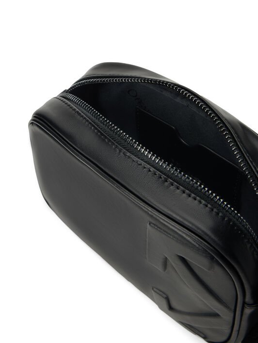 OFF WHITE Heritage Camera Bag BLACK OMNQ09ES26LEA001