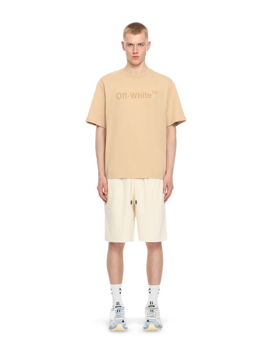 OFF WHITE Classic Arrow & Tab T-Shirt NIGHT SAND 44MAA120F5009