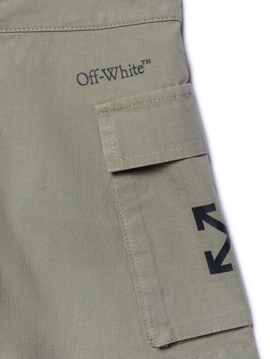 OFF WHITE Bookish Cargo-Rock GRÜN OGCC027S25FAB001