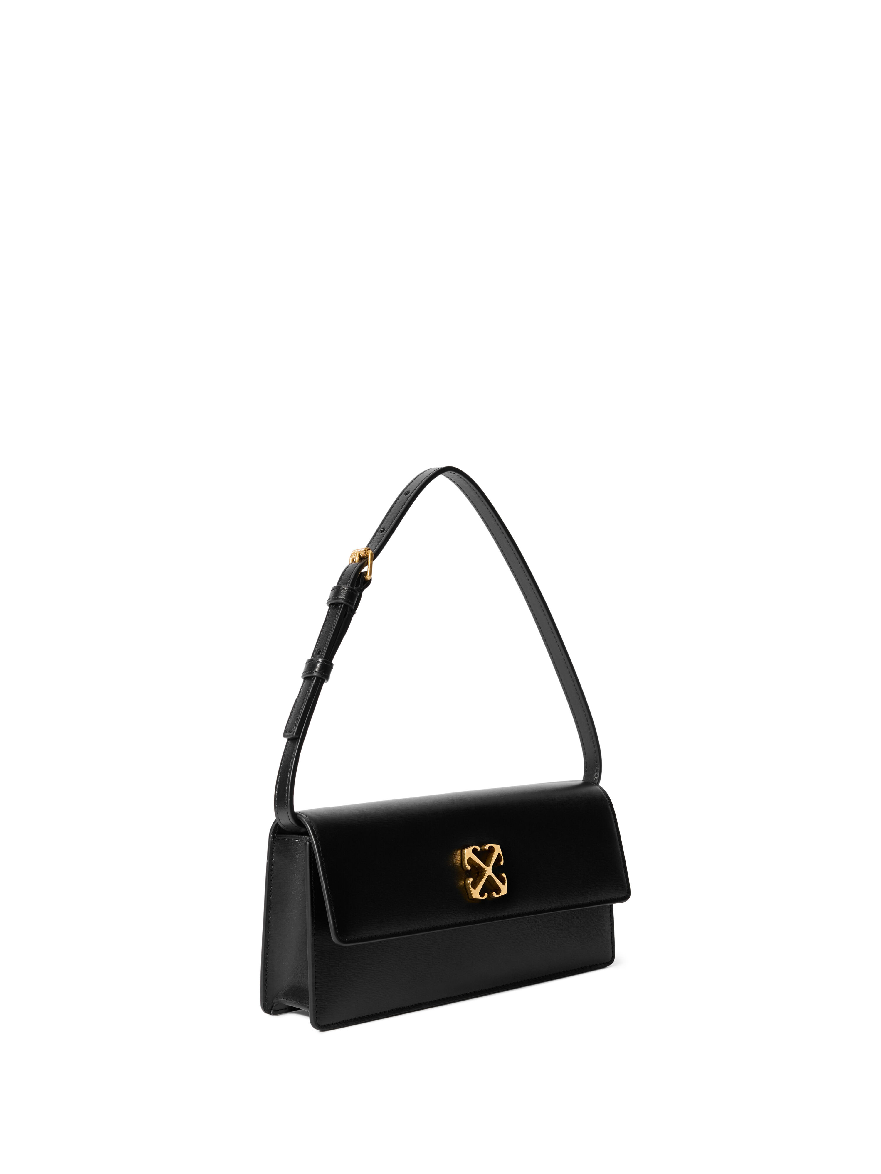 OFF WHITE Jitney 1.0 Shoulder Bag BLACK - NO COLOR OWNN172C99LEA001