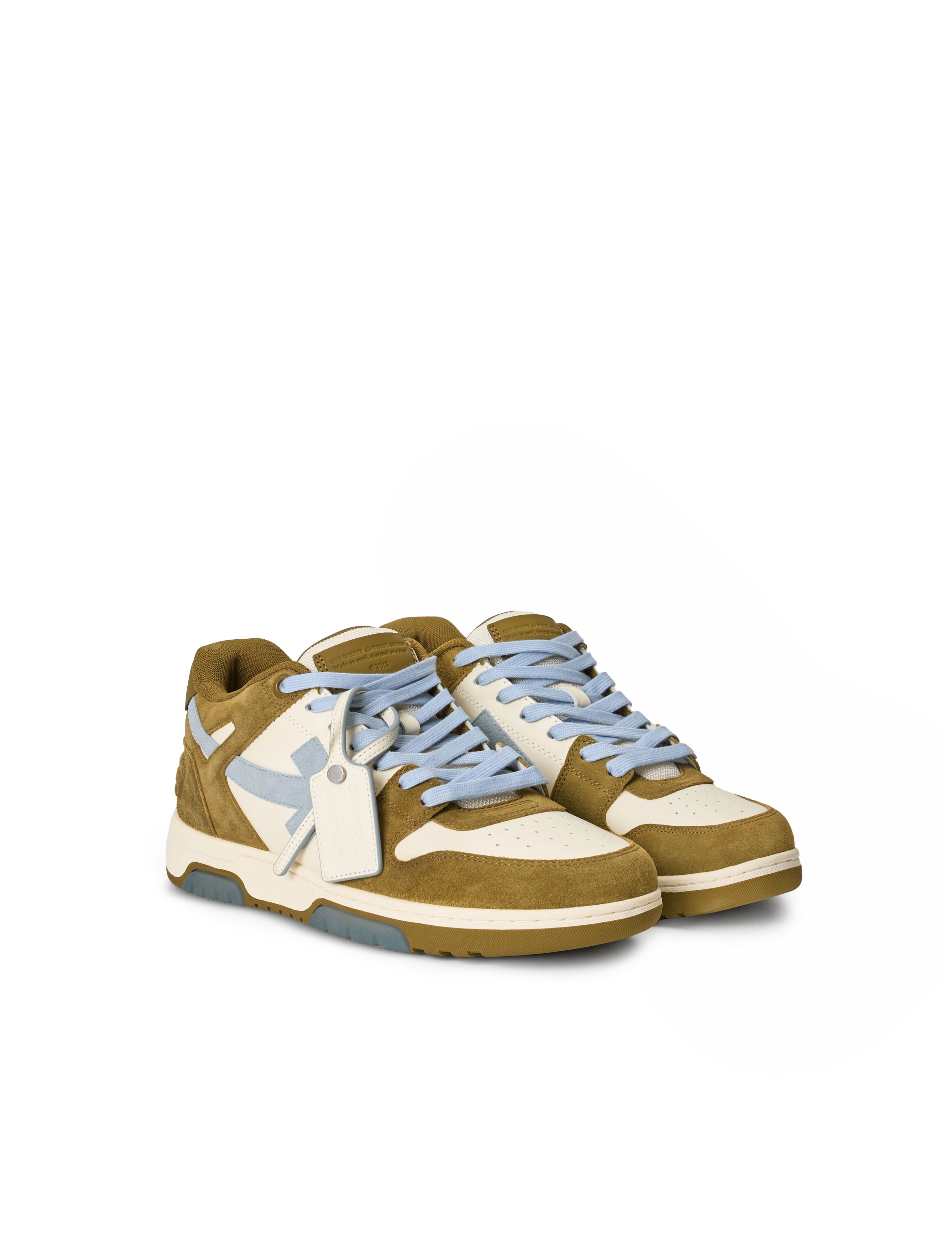 OFF WHITE Out Of Office Sneakers MUD GREEN/CLOUD BLUE OF05730310