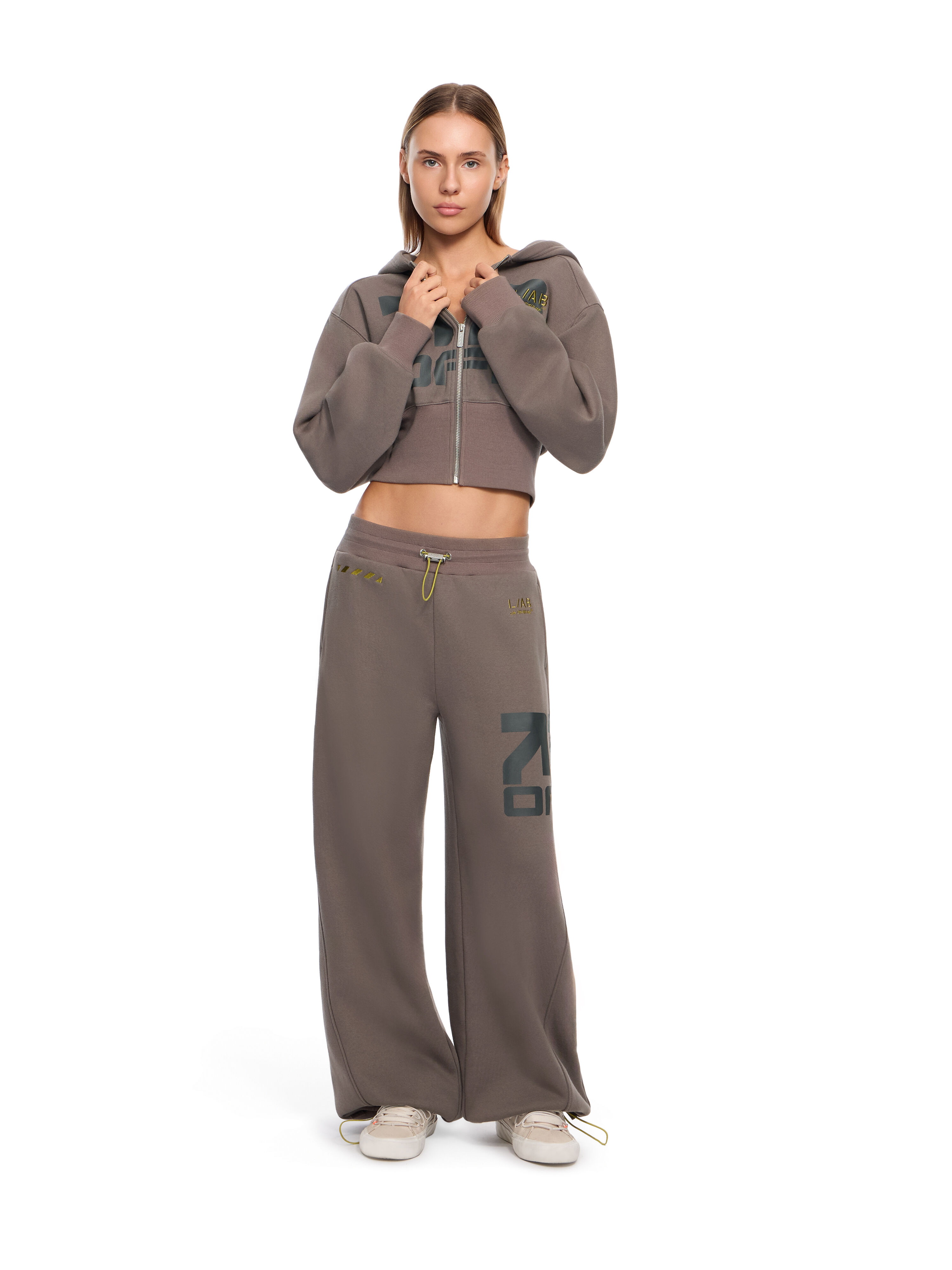 LAB L/AB Bungee Jogger Sweatpants Dark Gull Gray LABF2639H00042T
