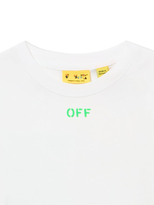 OFF WHITE Off Diag Tee S/S WHITE 44BAA002S26J004