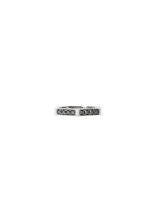 Hex Nut Diamond Ring OFF WHITE Hex Nut Diamond Ring STERLING SILVER C07039
