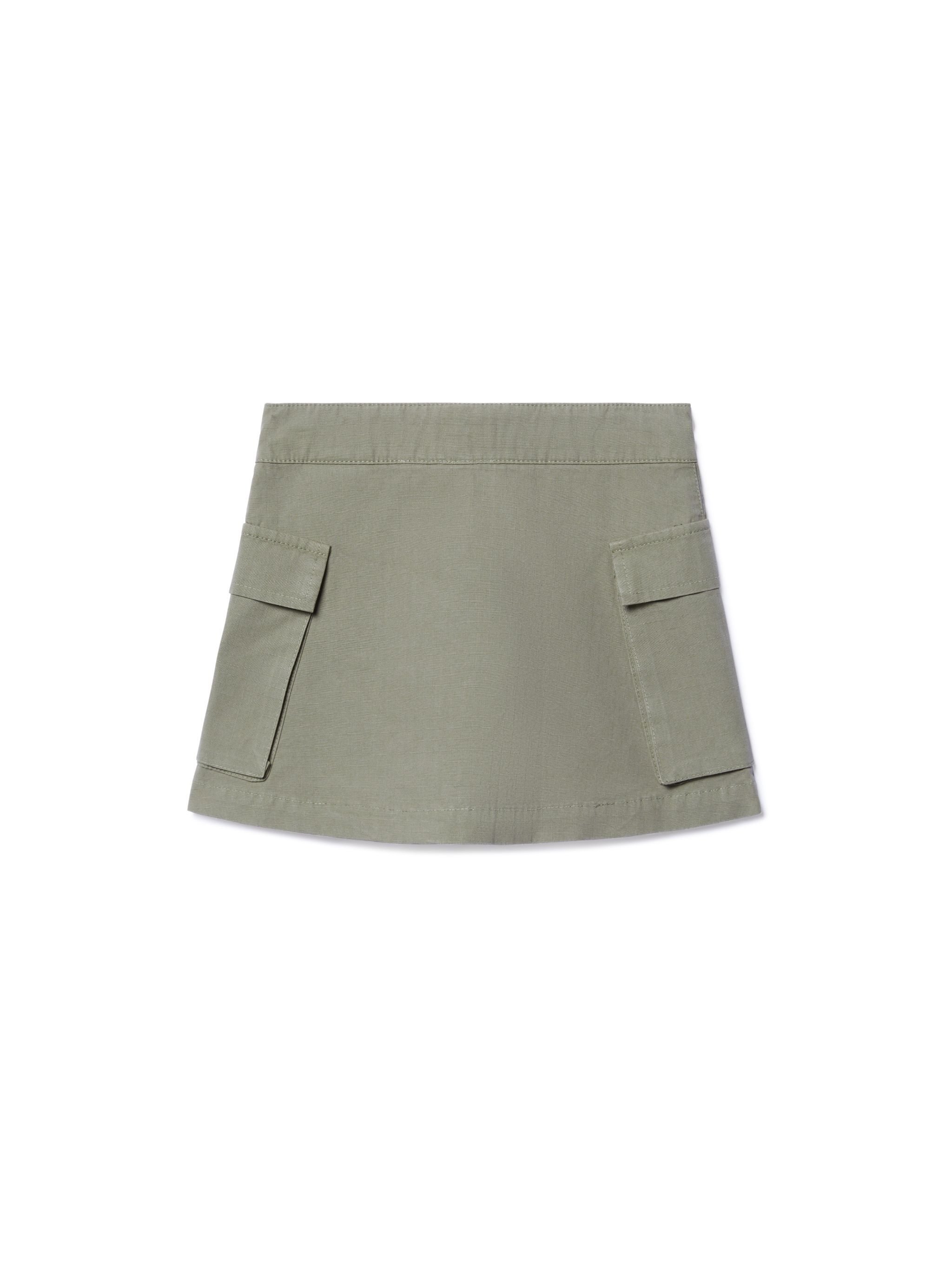 OFF WHITE Bookish Cargo-Rock GRÜN OGCC027S25FAB001