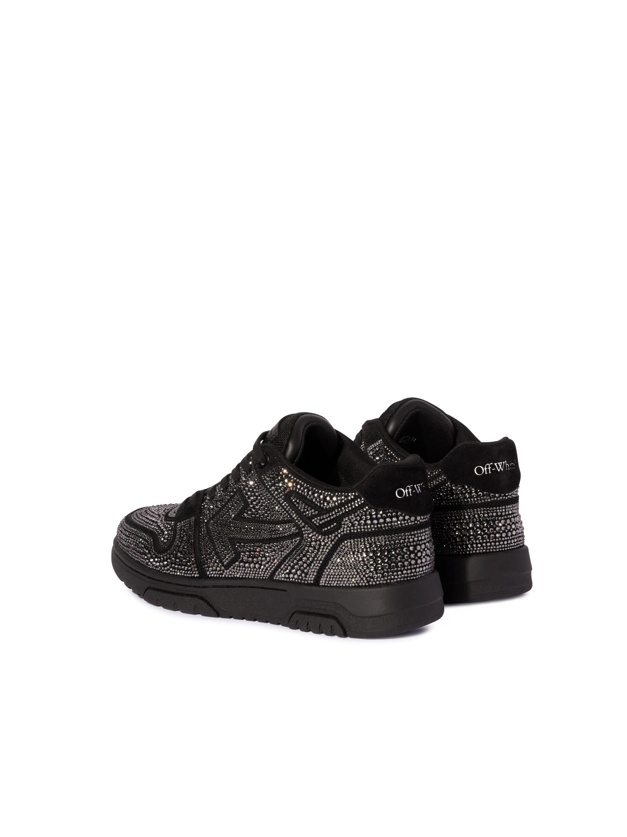 OFF WHITE Full Strass Black Out Of Office BLACK OMIA189F24LEA009