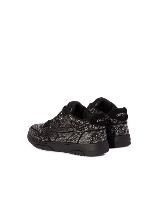 Full Strass Black Out Of Office OFF WHITE Full Strass Black Out Of Office BLACK OMIA189F24LEA009