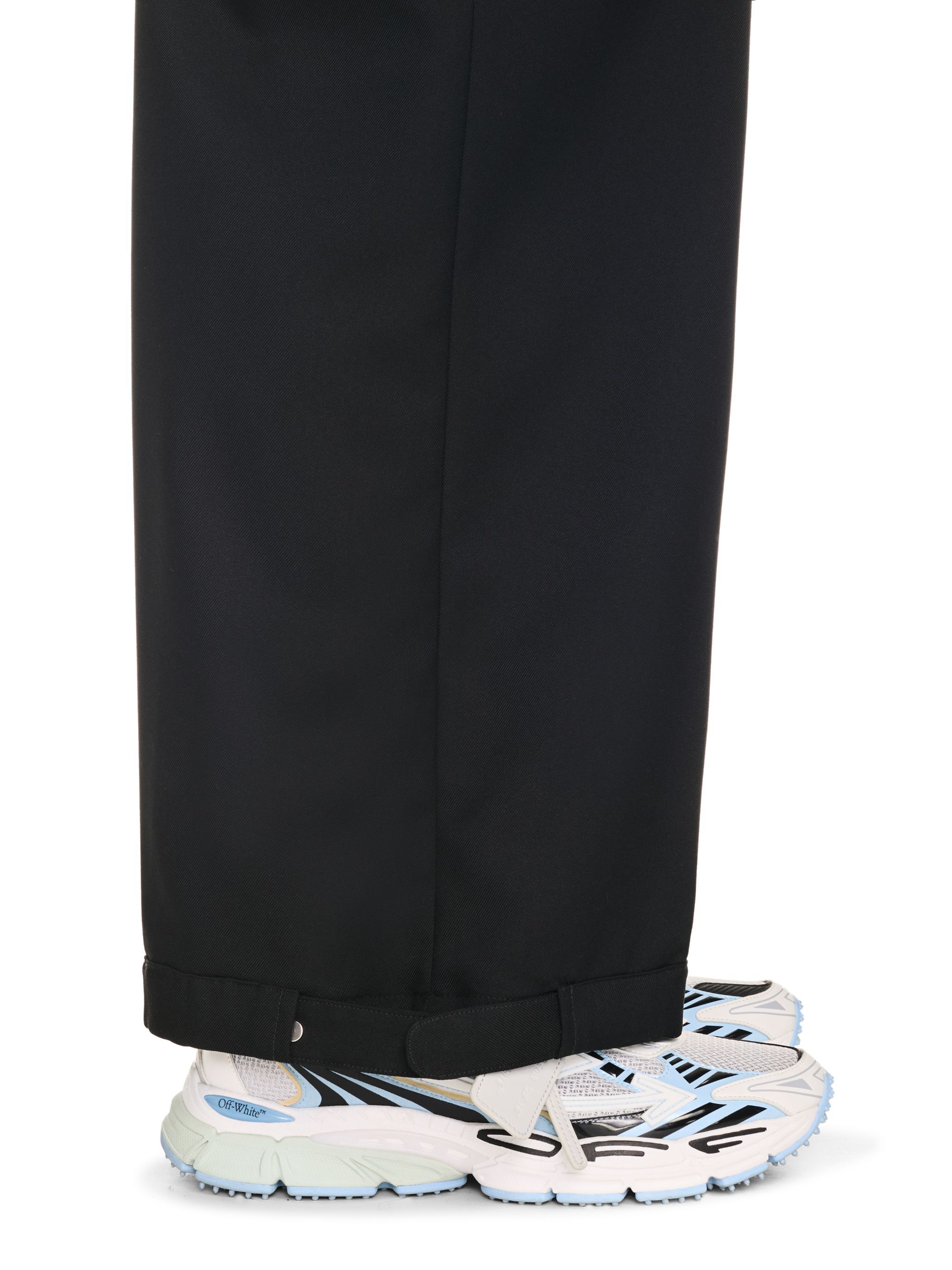 OFF WHITE Sneakers Be Right Back Bianche/Azzurre BIANCO OMIA295C99FAB001