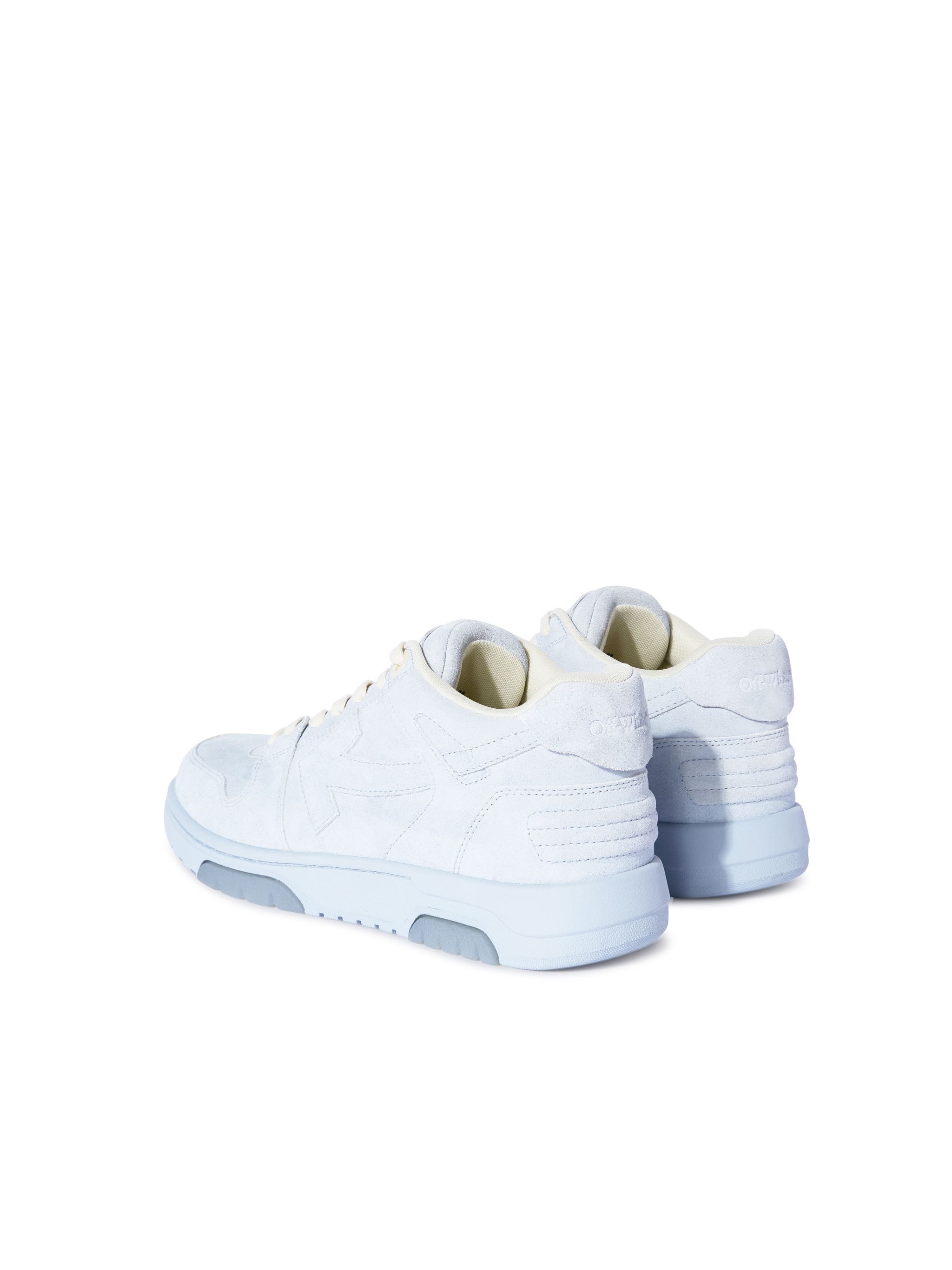 OFF WHITE Light Blue Out Of Office Full Suede BLUE OMIA189C99LEA017