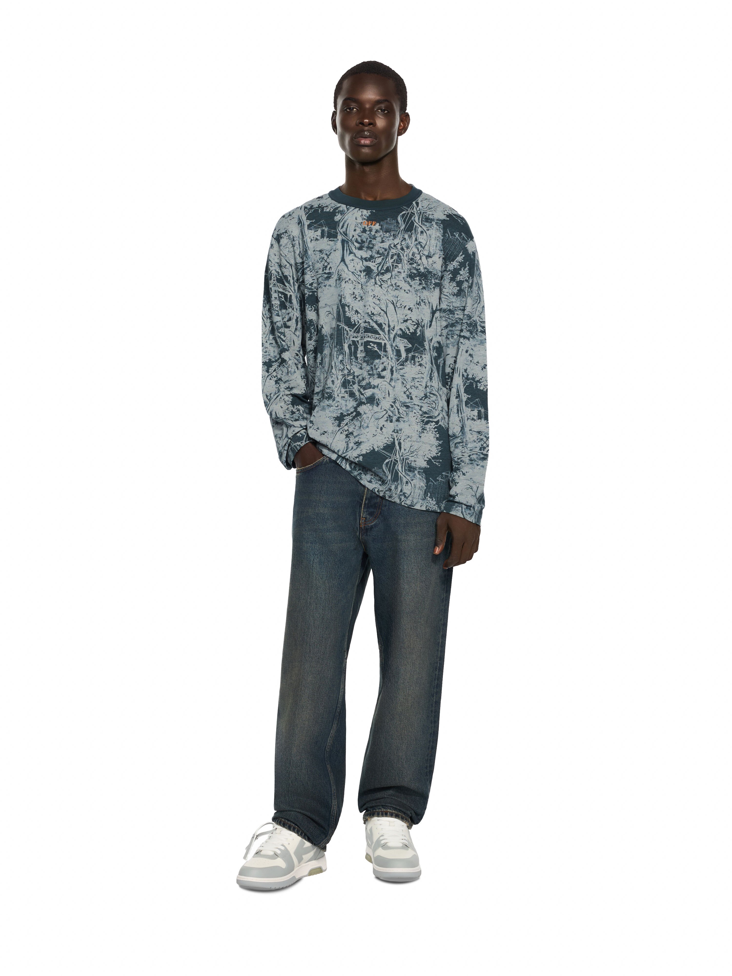 City Nature Relaxed Long Sleeve T-Shirt OFF WHITE City Nature Relaxed Long Sleeve T-Shirt CITYNATURE VERSION 44MAB09LF26J001