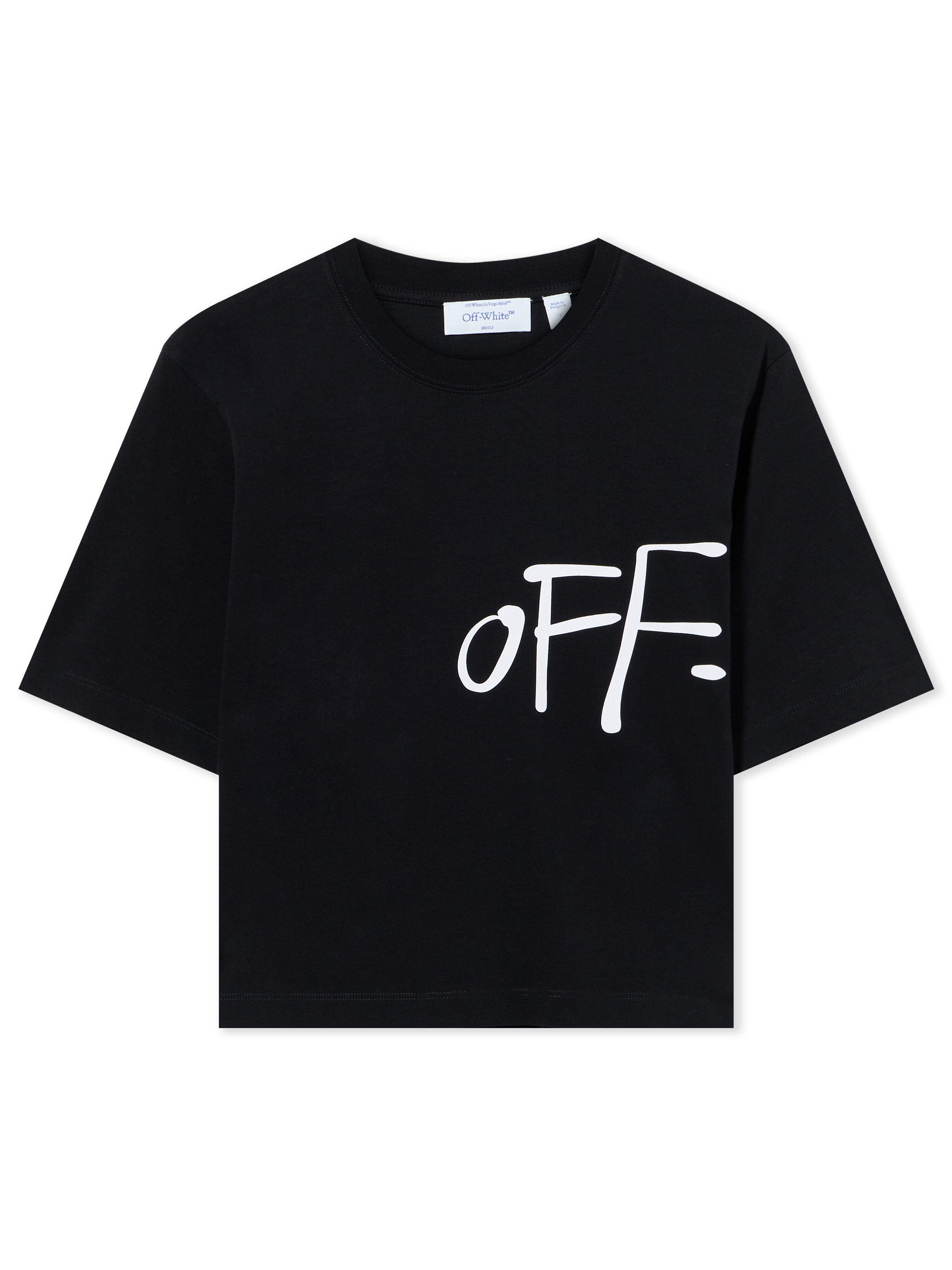 OFF WHITE Off-White Shared Logo Boxy Te Black-White 2AA124S26JER005