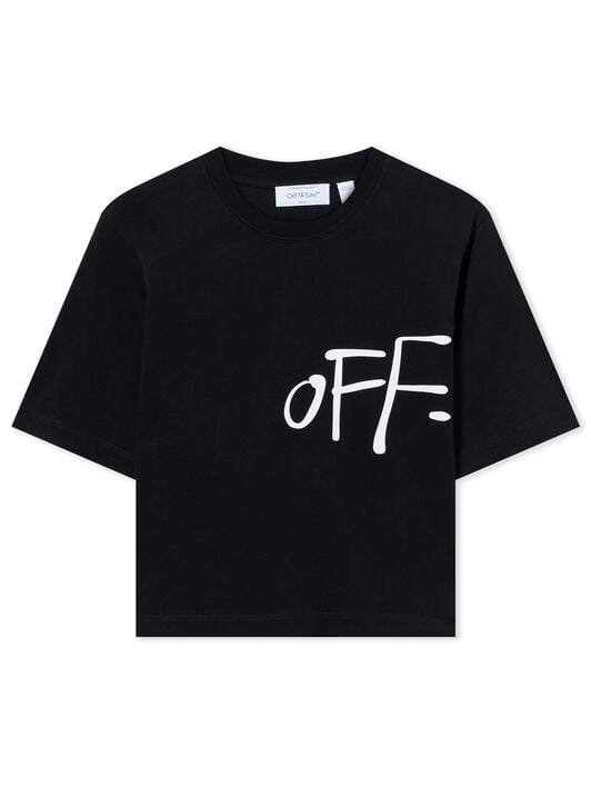 Off-White Shared Logo Boxy Te OFF WHITE Off-White Shared Logo Boxy Te Black-White 2AA124S26JER005
