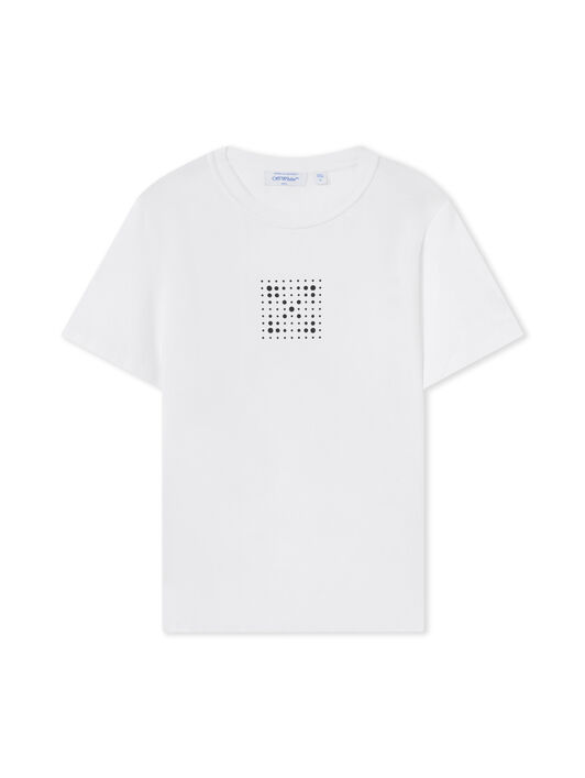 Dotted Arrow Regular T-Shirt OFF WHITE Dotted Arrow Regular T-Shirt WHITE 44MAA16MG26J003