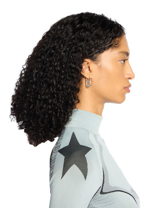 OFF WHITE Can Tab Mono Earrings SILVER - SILVER OMOD11QF25MET001