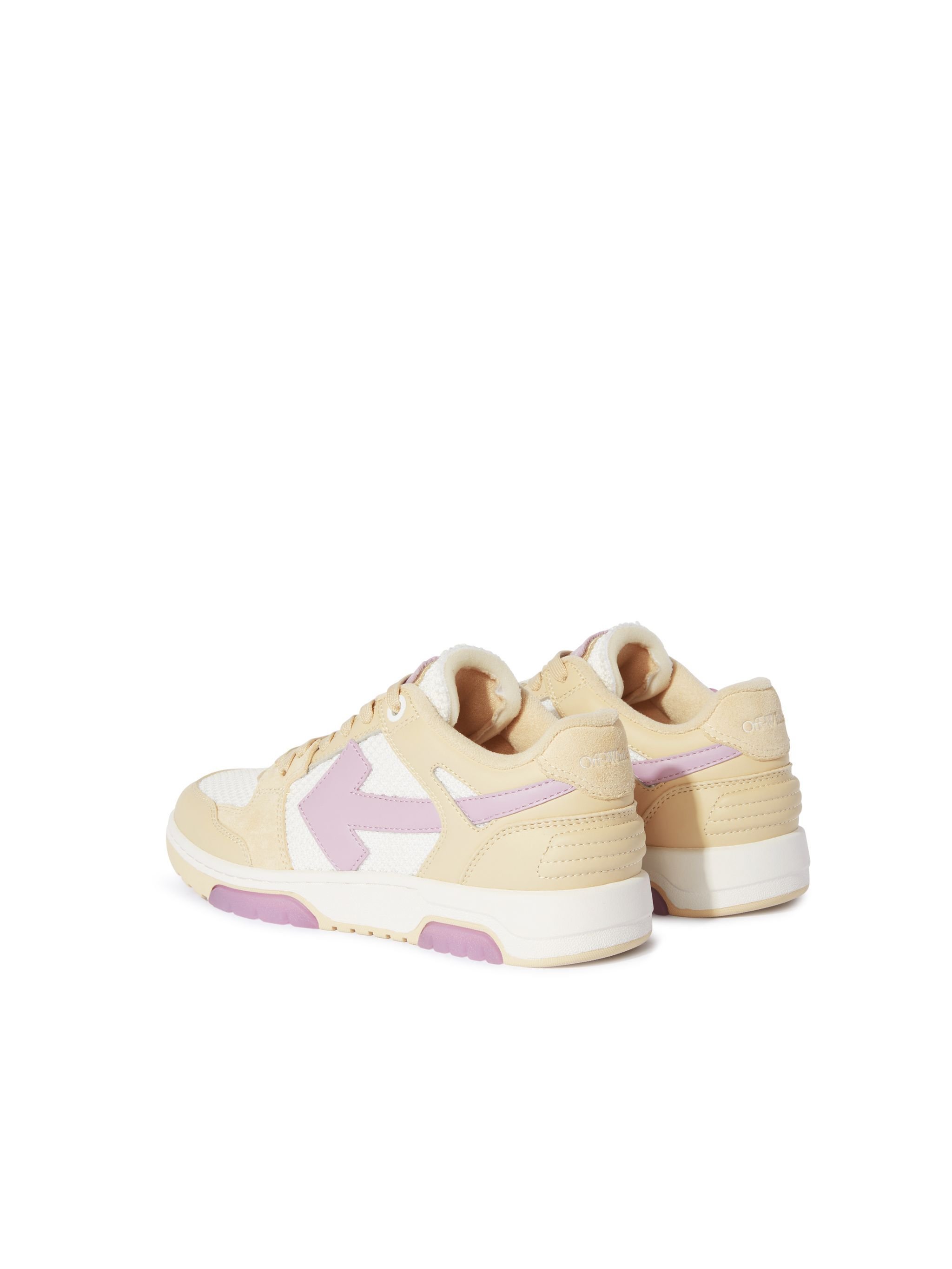 OFF WHITE BEIGE/LAVENDEL SLIM OUT OF OFFICE SNEAKER NEUTRAL OWIA276S25LEA001