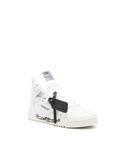 OFF WHITE White/Black 3.0 Off Court "Courtesy" WHITE OMIA065C99LEA007