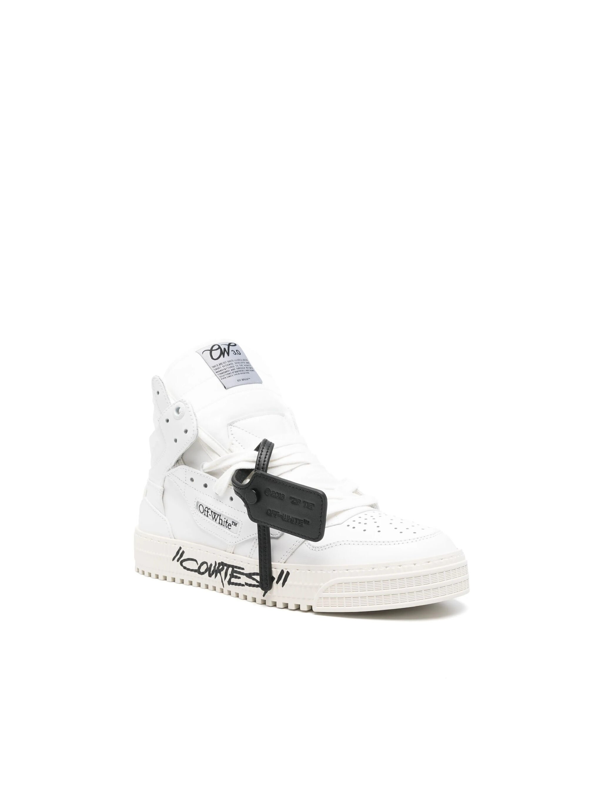 OFF WHITE White/Black 3.0 Off Court "Courtesy" WHITE OMIA065C99LEA007