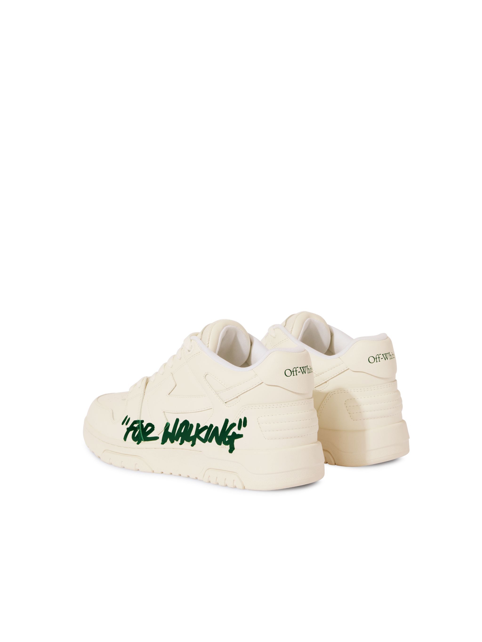 OFF WHITE White/Jet Green Out Of Office "For Walking" WHITE OMIA189S25LEA005