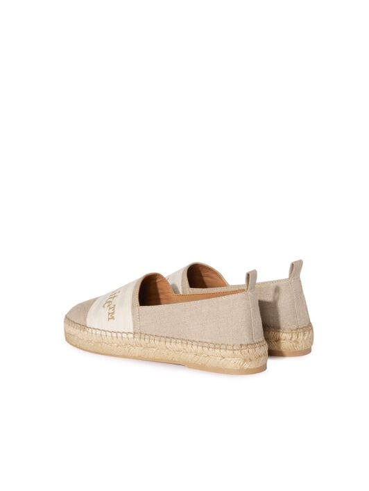 Bookish Linen Espadrillas OFF WHITE Bookish Linen Espadrillas NEUTRALS OWIB014S24FAB001