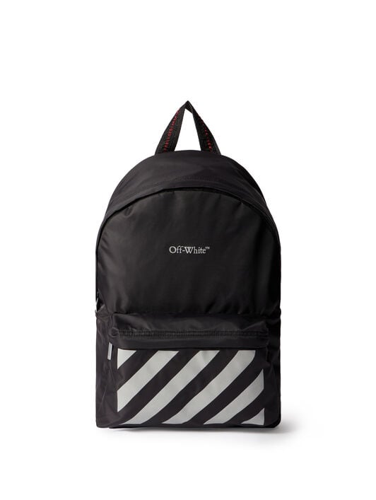 Reflective Logo Backpack OFF WHITE Reflective Logo Backpack BLACK - REFLECTIVE OBNB001F25FAB001