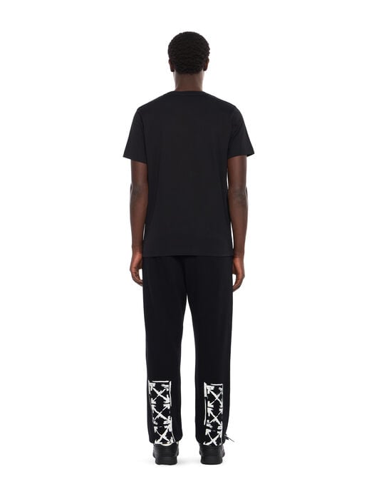 Small Arrow Slim Logo T-Shirt OFF WHITE Small Arrow Slim Logo T-Shirt BLACK - WHITE OMAA027F25JER00F