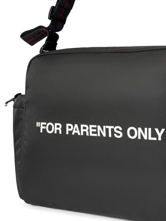 For Parents Only Diaper Bag OFF WHITE For Parents Only Diaper Bag BLACK - WHITE OBXE002F25FAB001
