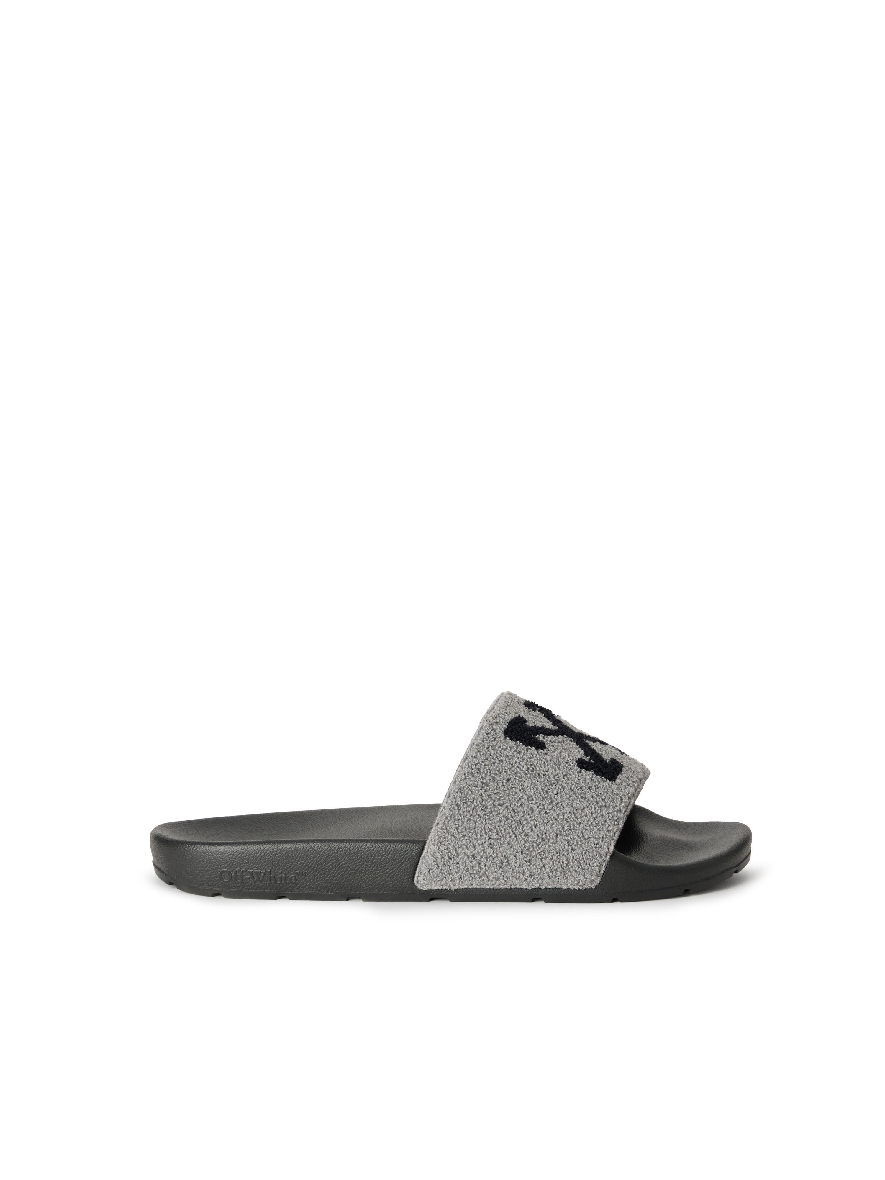 Arrow Terry Slider OFF WHITE Arrow Terry Slider SMOKE/ BLACK OMIU003F25FAB001