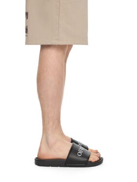 OFF WHITE Bookish Slider BLACK/WHITE OMIU002S26MAT002