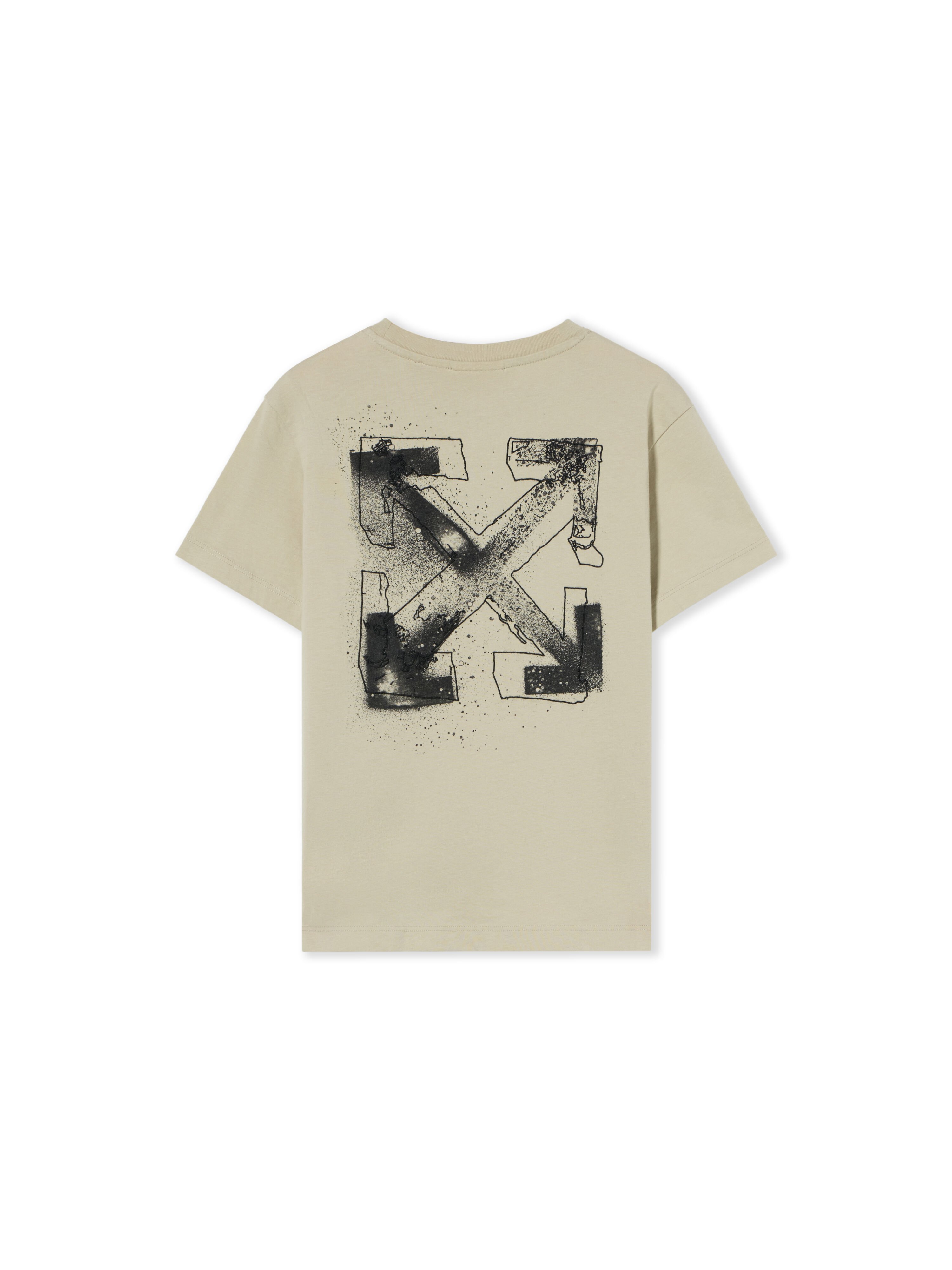 Spray Arrow Short Sleeve T-Shirt OFF WHITE Spray Arrow Short Sleeve T-Shirt ABBEY STONE 44BAA002F26J00E