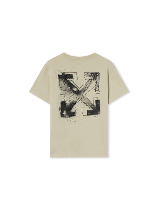 Spray Arrow Short Sleeve T-Shirt OFF WHITE Spray Arrow Short Sleeve T-Shirt ABBEY STONE 44BAA002F26J00E