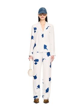 OFF WHITE Stripe Flwr Vi Pajama Pant WHITE OWCA186F24FAB001