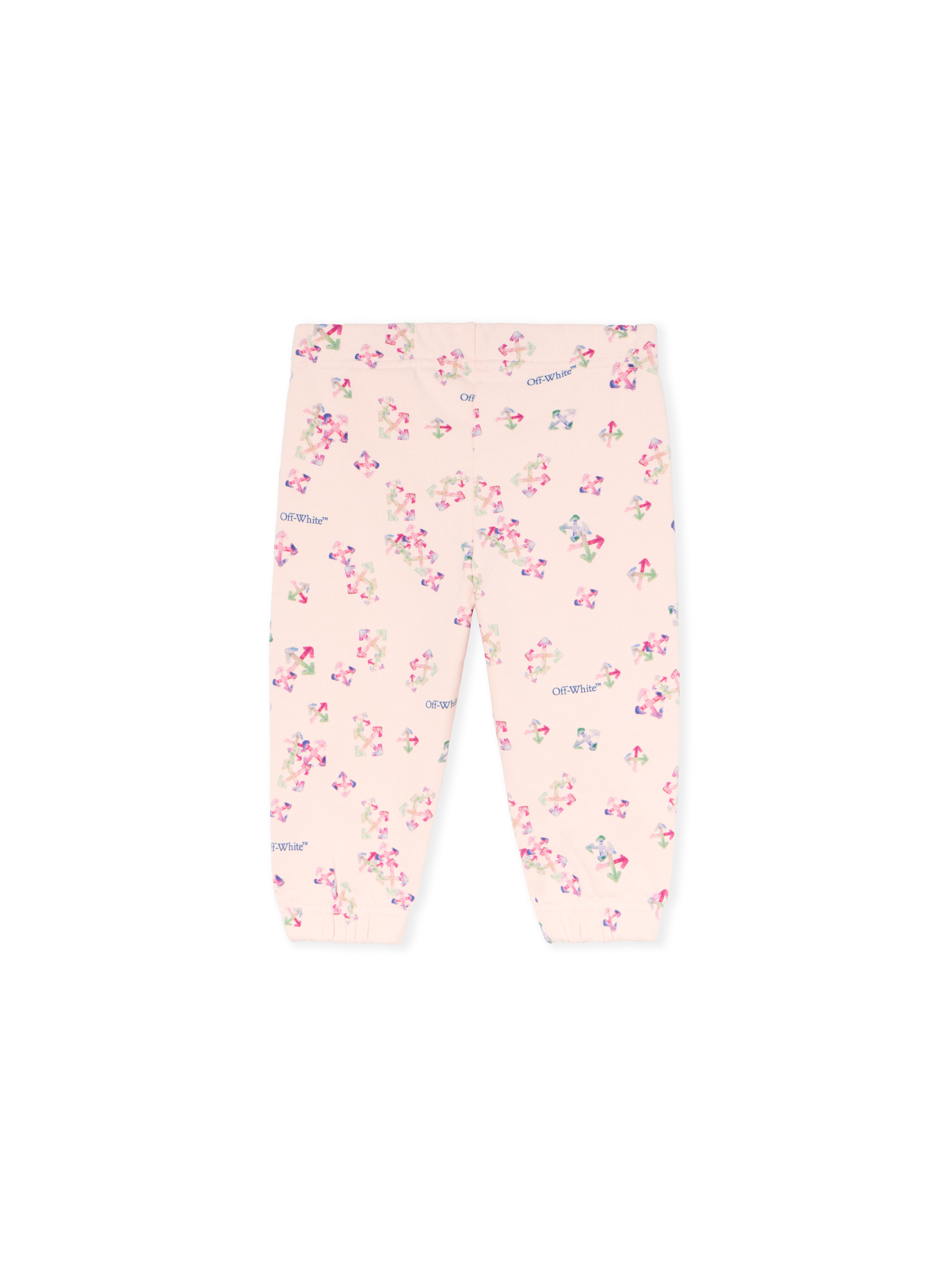 OFF WHITE Aop Arrow Logo Sweatpant ROSE PINK - MULTICOLOR OGXD001F25FLE001