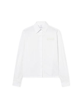 OFF WHITE Popeline  L/S Ow Embr Reg Shi White-White 2GE02RS26FAB001