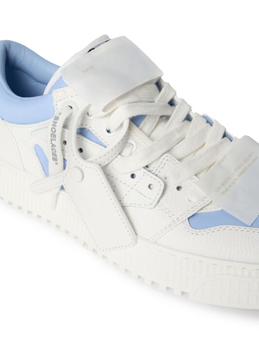 Off Court™ Low Top Sneakers OFF WHITE Off Court™ Low Top Sneakers WHITE - LIGHT BLUE OMIA29KF25LEA001