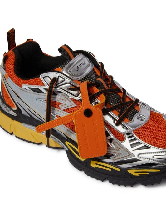 OFF WHITE ORANGE BE RIGHT BACK SNEAKER ROT OMIA295S25FAB001